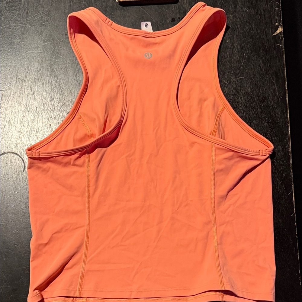 lululemon athletica Women's Coral-Orange Racerback Tank